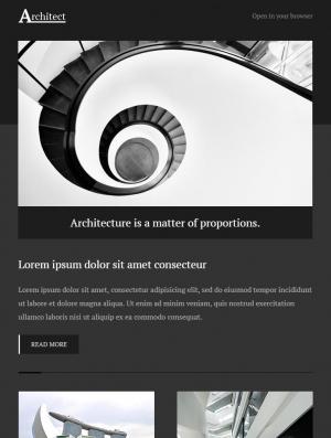 Free Email Template: Architect