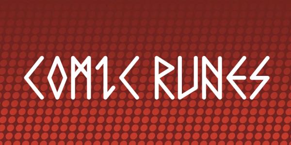 Free Web Font: Comic Runes